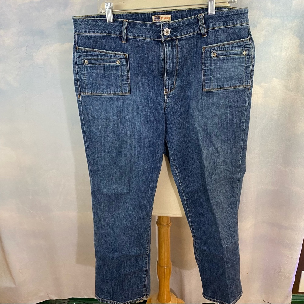 Faded Glory Women's Capri Jeans Size 18